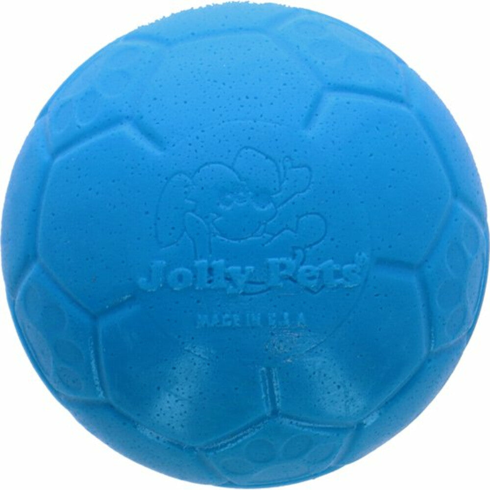 Jolly Soccer Ball Blauw (20 cm) – De Onverwoestbare Voetbal die NOOIT Lek Gaat!