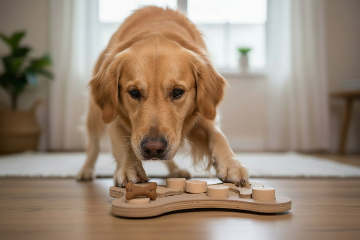 Holt Games Houten Bot Spel – Hét Interactieve Intelligentiespel voor de Actieve Hond